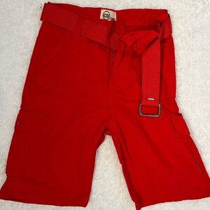 Boy shorts with belt. Size 10